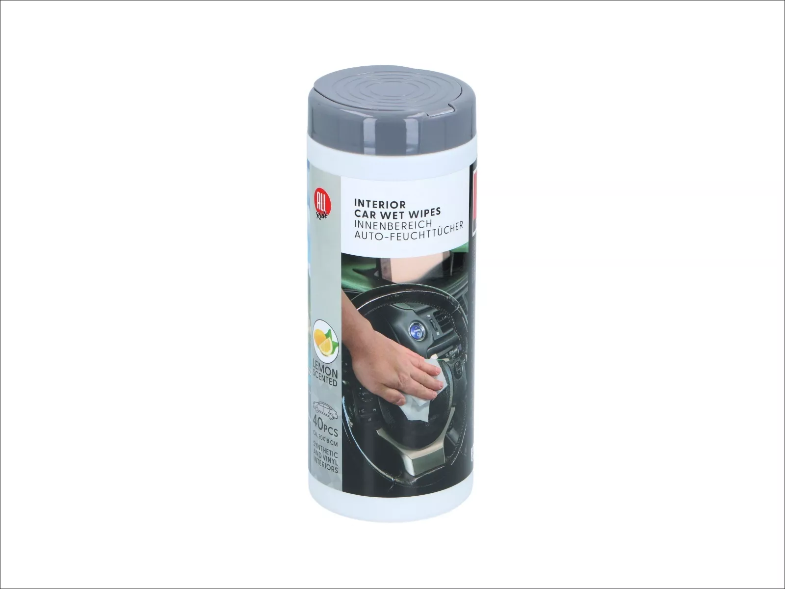 Auto Innenraum Reinigungstücher Zitrone 40er Pack