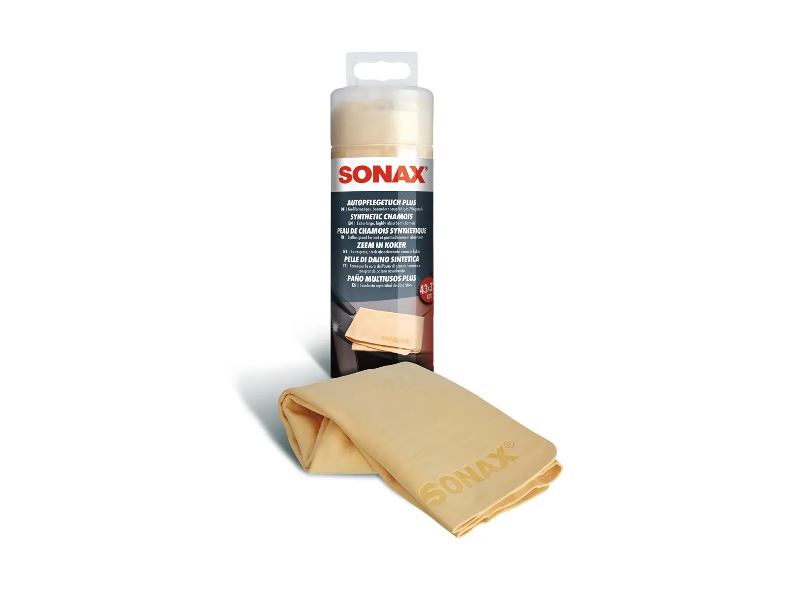 SONAX AutoPflegetuch PLUS 43x34cm VE6